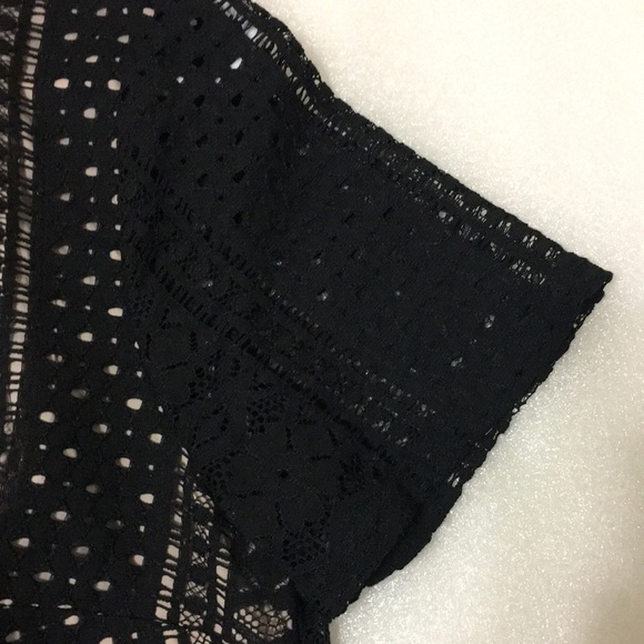 Banana Republic Black Lace Shirt - Picture 7 of 7